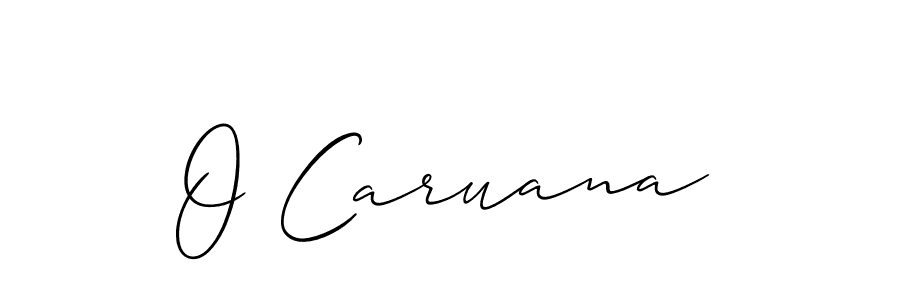 Check out images of Autograph of O Caruana name. Actor O Caruana Signature Style. Allison_Script is a professional sign style online. O Caruana signature style 2 images and pictures png