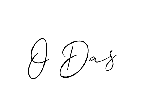 Design your own signature with our free online signature maker. With this signature software, you can create a handwritten (Allison_Script) signature for name O Das. O Das signature style 2 images and pictures png