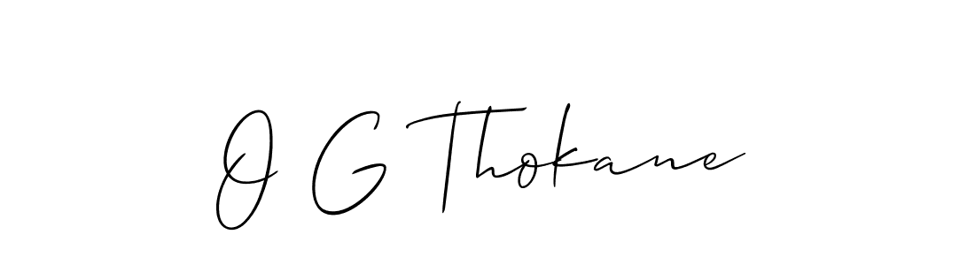 You can use this online signature creator to create a handwritten signature for the name O G Thokane. This is the best online autograph maker. O G Thokane signature style 2 images and pictures png