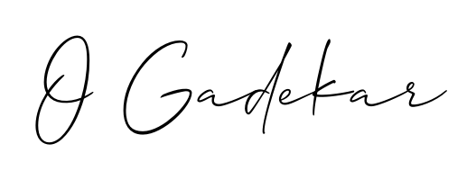 Generate high-definition signature styles for O Gadekar. The Allison_Script typeface ensures crisp legibility and sophisticated design. O Gadekar signature style 2 images and pictures png