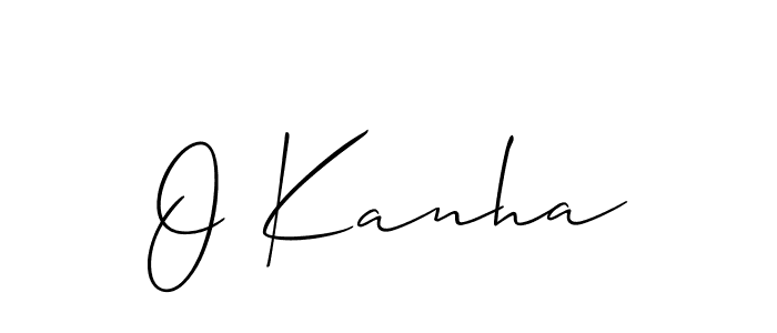Make a short O Kanha signature style. Manage your documents anywhere anytime using Allison_Script. Create and add eSignatures, submit forms, share and send files easily. O Kanha signature style 2 images and pictures png