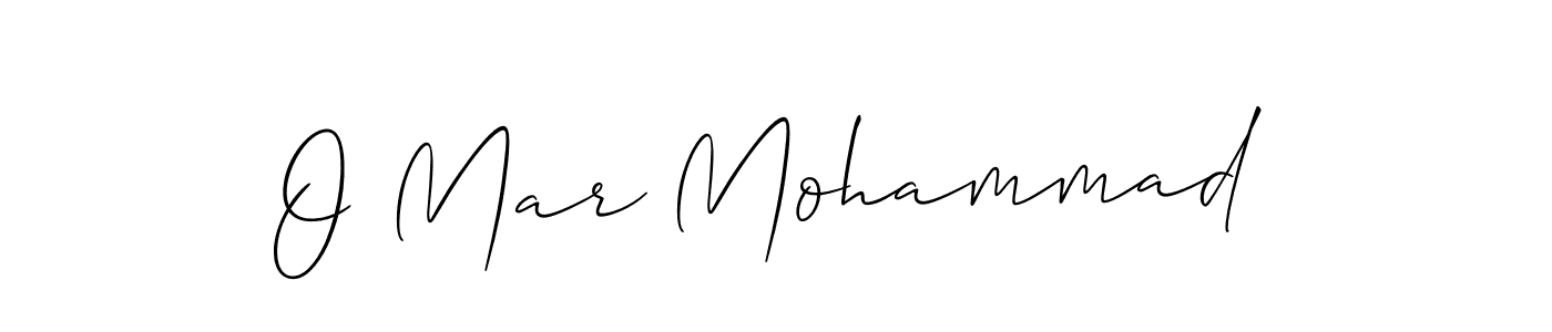 Best and Professional Signature Style for O Mar Mohammad. Allison_Script Best Signature Style Collection. O Mar Mohammad signature style 2 images and pictures png