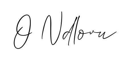 Discover the perfect balance of readability and style for O Ndlovu with Allison_Script font. Create your dream signature today. O Ndlovu signature style 2 images and pictures png