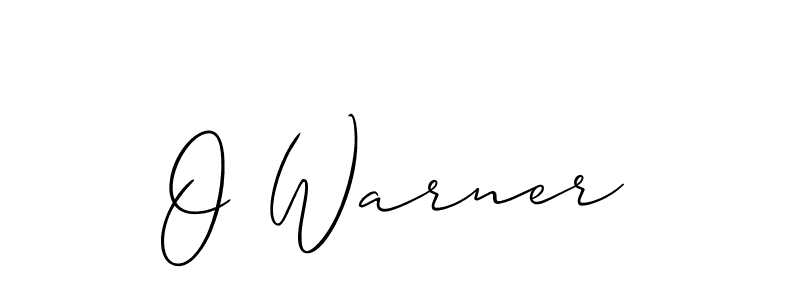 Check out images of Autograph of O Warner name. Actor O Warner Signature Style. Allison_Script is a professional sign style online. O Warner signature style 2 images and pictures png