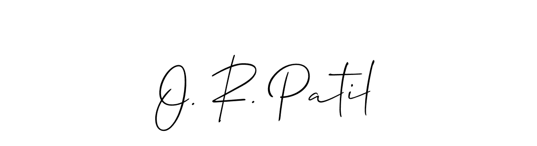 Make a beautiful signature design for name O. R. Patil. Use this online signature maker to create a handwritten signature for free. O. R. Patil signature style 2 images and pictures png