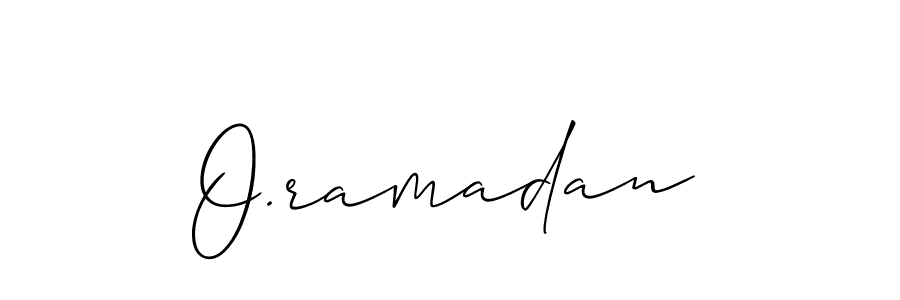 Similarly Allison_Script is the best handwritten signature design. Signature creator online .You can use it as an online autograph creator for name O.ramadan. O.ramadan signature style 2 images and pictures png