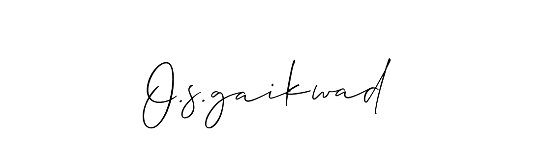 You can use this online signature creator to create a handwritten signature for the name O.s.gaikwad. This is the best online autograph maker. O.s.gaikwad signature style 2 images and pictures png