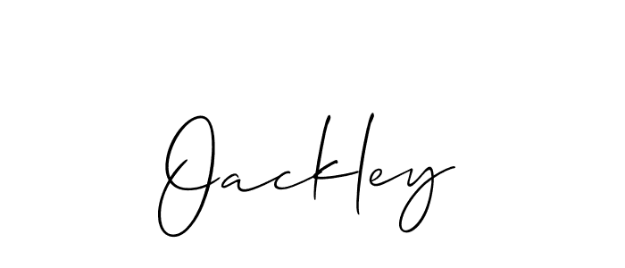 Best and Professional Signature Style for Oackley. Allison_Script Best Signature Style Collection. Oackley signature style 2 images and pictures png