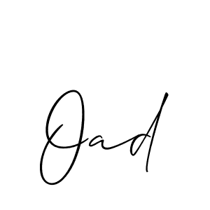 Similarly Allison_Script is the best handwritten signature design. Signature creator online .You can use it as an online autograph creator for name Oad. Oad signature style 2 images and pictures png