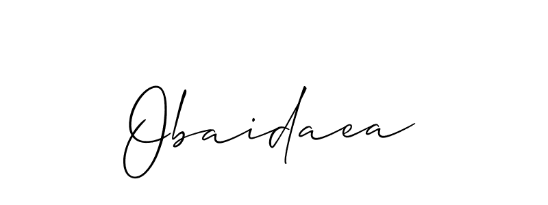 Here are the top 10 professional signature styles for the name Obaidaea. These are the best autograph styles you can use for your name. Obaidaea signature style 2 images and pictures png