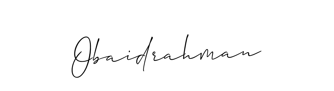 You can use this online signature creator to create a handwritten signature for the name Obaidrahman. This is the best online autograph maker. Obaidrahman signature style 2 images and pictures png