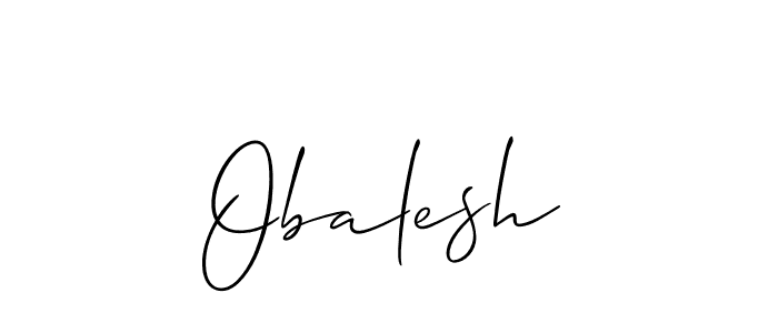 Here are the top 10 professional signature styles for the name Obalesh. These are the best autograph styles you can use for your name. Obalesh signature style 2 images and pictures png