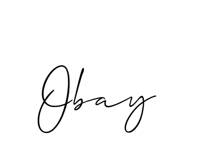 Here are the top 10 professional signature styles for the name Obay. These are the best autograph styles you can use for your name. Obay signature style 2 images and pictures png