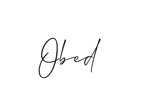 Also we have Obed  name is the best signature style. Create professional handwritten signature collection using Allison_Script autograph style. Obed  signature style 2 images and pictures png