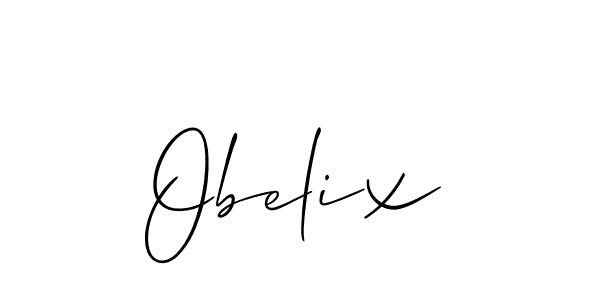 Similarly Allison_Script is the best handwritten signature design. Signature creator online .You can use it as an online autograph creator for name Obelix. Obelix signature style 2 images and pictures png