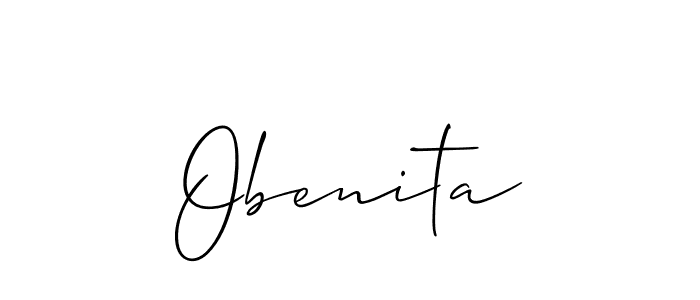 Check out images of Autograph of Obenita name. Actor Obenita Signature Style. Allison_Script is a professional sign style online. Obenita signature style 2 images and pictures png