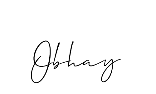 Once you've used our free online signature maker to create your best signature Allison_Script style, it's time to enjoy all of the benefits that Obhay name signing documents. Obhay signature style 2 images and pictures png