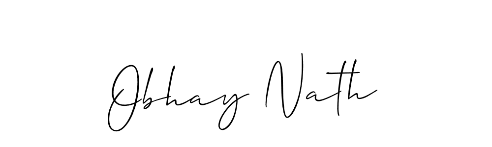 You can use this online signature creator to create a handwritten signature for the name Obhay Nath. This is the best online autograph maker. Obhay Nath signature style 2 images and pictures png