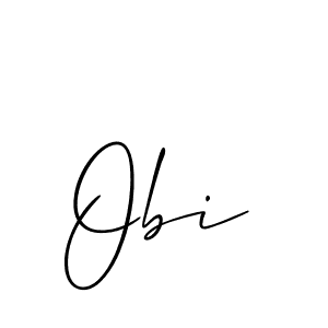 How to Draw Obi signature style? Allison_Script is a latest design signature styles for name Obi. Obi signature style 2 images and pictures png