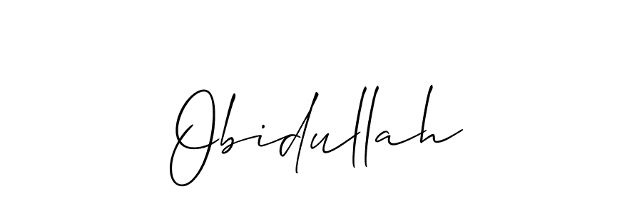 Once you've used our free online signature maker to create your best signature Allison_Script style, it's time to enjoy all of the benefits that Obidullah name signing documents. Obidullah signature style 2 images and pictures png