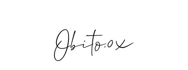 Obito.0x stylish signature style. Best Handwritten Sign (Allison_Script) for my name. Handwritten Signature Collection Ideas for my name Obito.0x. Obito.0x signature style 2 images and pictures png