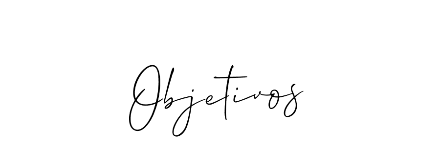 Objetivos stylish signature style. Best Handwritten Sign (Allison_Script) for my name. Handwritten Signature Collection Ideas for my name Objetivos. Objetivos signature style 2 images and pictures png