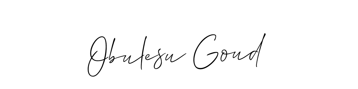 Here are the top 10 professional signature styles for the name Obulesu Goud. These are the best autograph styles you can use for your name. Obulesu Goud signature style 2 images and pictures png