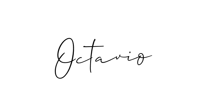 The best way (Allison_Script) to make a short signature is to pick only two or three words in your name. The name Octavio include a total of six letters. For converting this name. Octavio signature style 2 images and pictures png