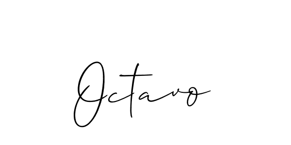 You should practise on your own different ways (Allison_Script) to write your name (Octavo) in signature. don't let someone else do it for you. Octavo signature style 2 images and pictures png