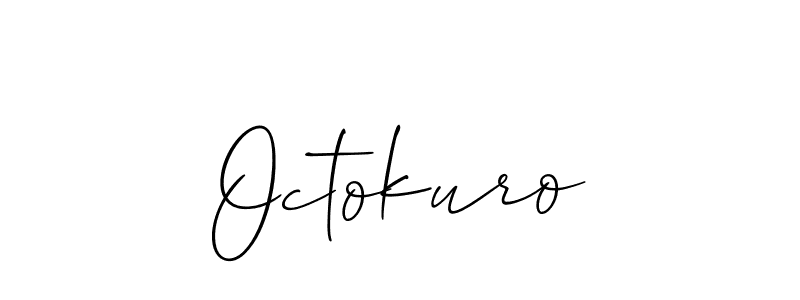 Once you've used our free online signature maker to create your best signature Allison_Script style, it's time to enjoy all of the benefits that Octokuro name signing documents. Octokuro signature style 2 images and pictures png