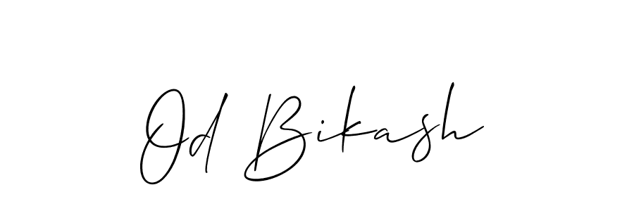 Make a beautiful signature design for name Od Bikash. Use this online signature maker to create a handwritten signature for free. Od Bikash signature style 2 images and pictures png