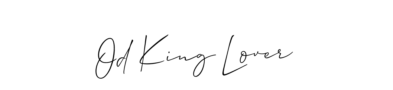 Once you've used our free online signature maker to create your best signature Allison_Script style, it's time to enjoy all of the benefits that Od King Lover name signing documents. Od King Lover signature style 2 images and pictures png