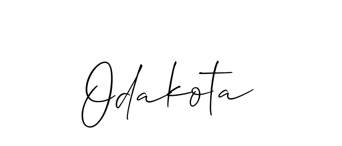 Here are the top 10 professional signature styles for the name Odakota. These are the best autograph styles you can use for your name. Odakota signature style 2 images and pictures png