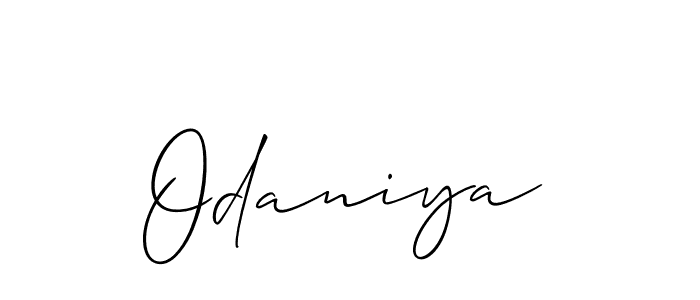 You can use this online signature creator to create a handwritten signature for the name Odaniya. This is the best online autograph maker. Odaniya signature style 2 images and pictures png