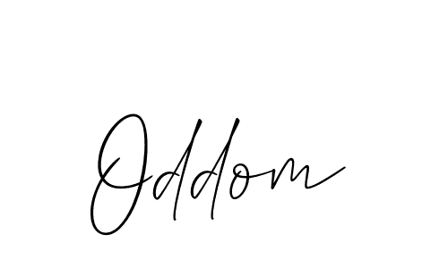 Make a beautiful signature design for name Oddom. Use this online signature maker to create a handwritten signature for free. Oddom signature style 2 images and pictures png