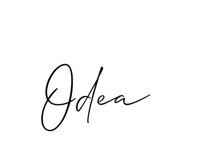 Also You can easily find your signature by using the search form. We will create Odea name handwritten signature images for you free of cost using Allison_Script sign style. Odea signature style 2 images and pictures png