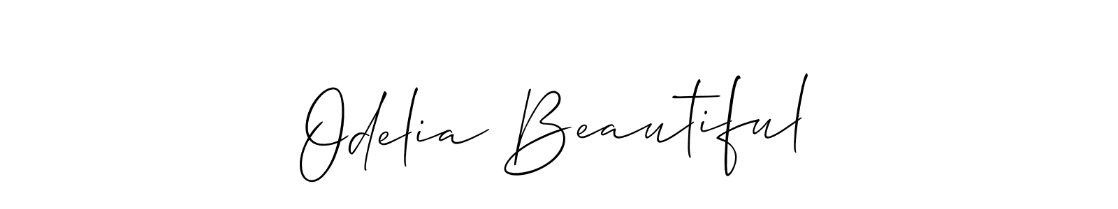 Here are the top 10 professional signature styles for the name Odelia Beautiful. These are the best autograph styles you can use for your name. Odelia Beautiful signature style 2 images and pictures png