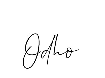 The best way (Allison_Script) to make a short signature is to pick only two or three words in your name. The name Odho include a total of six letters. For converting this name. Odho signature style 2 images and pictures png