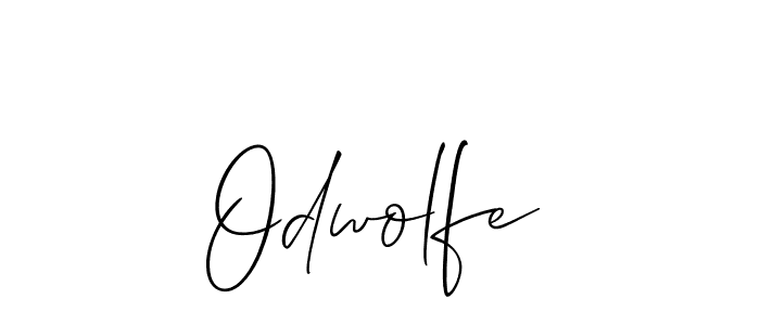 It looks lik you need a new signature style for name Odwolfe. Design unique handwritten (Allison_Script) signature with our free signature maker in just a few clicks. Odwolfe signature style 2 images and pictures png