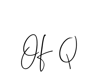 Design your own signature with our free online signature maker. With this signature software, you can create a handwritten (Allison_Script) signature for name Of Q. Of Q signature style 2 images and pictures png