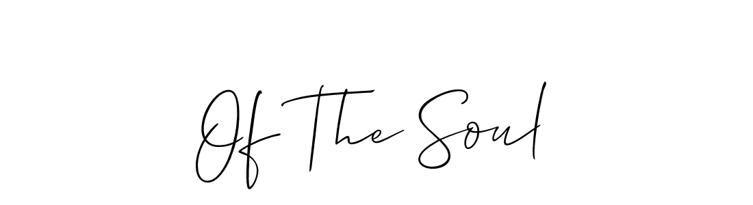 Make a beautiful signature design for name Of The Soul. Use this online signature maker to create a handwritten signature for free. Of The Soul signature style 2 images and pictures png