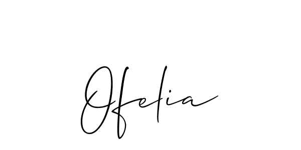 Make a beautiful signature design for name Ofelia. Use this online signature maker to create a handwritten signature for free. Ofelia signature style 2 images and pictures png