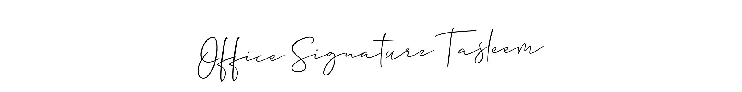 Here are the top 10 professional signature styles for the name Office Signature Tasleem. These are the best autograph styles you can use for your name. Office Signature Tasleem signature style 2 images and pictures png