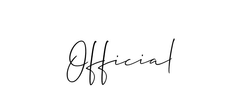 Check out images of Autograph of Official name. Actor Official Signature Style. Allison_Script is a professional sign style online. Official signature style 2 images and pictures png