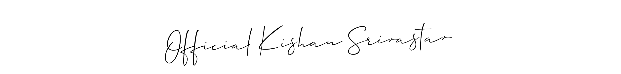 Check out images of Autograph of Official Kishan Srivastav name. Actor Official Kishan Srivastav Signature Style. Allison_Script is a professional sign style online. Official Kishan Srivastav signature style 2 images and pictures png