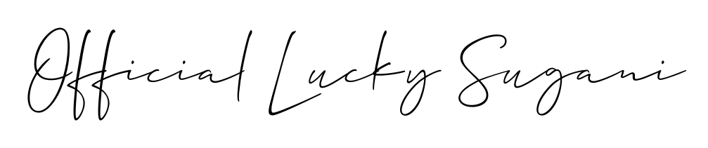 Master the art of signing with Official Lucky Sugani written in fluent Allison_Script script. A great template to practice and refine your handwriting. Official Lucky Sugani signature style 2 images and pictures png