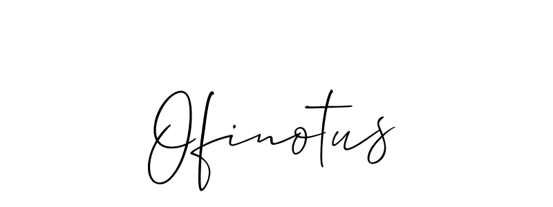 Once you've used our free online signature maker to create your best signature Allison_Script style, it's time to enjoy all of the benefits that Ofinotus name signing documents. Ofinotus signature style 2 images and pictures png