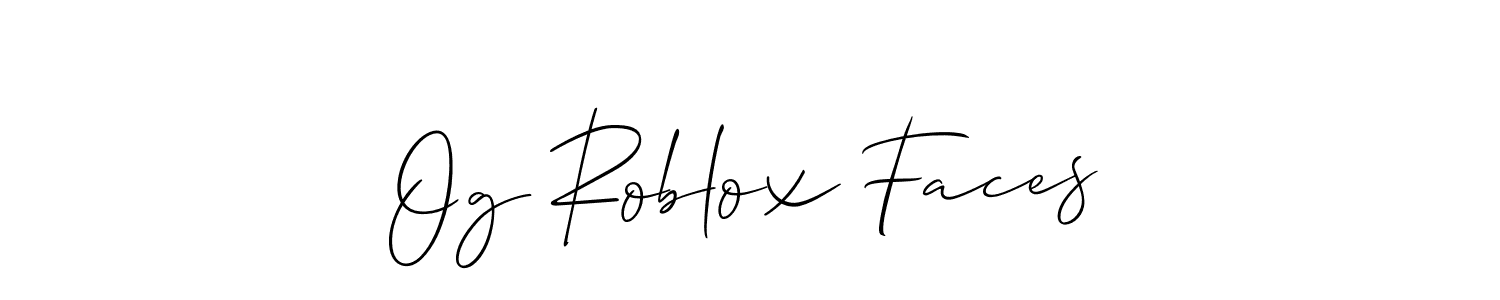 How to Draw Og Roblox Faces signature style? Allison_Script is a latest design signature styles for name Og Roblox Faces. Og Roblox Faces signature style 2 images and pictures png
