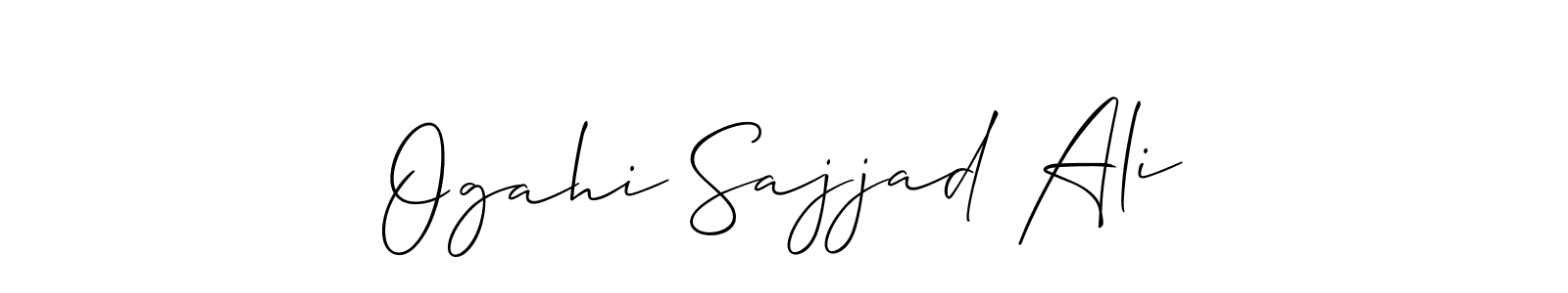 Once you've used our free online signature maker to create your best signature Allison_Script style, it's time to enjoy all of the benefits that Ogahi Sajjad Ali name signing documents. Ogahi Sajjad Ali signature style 2 images and pictures png