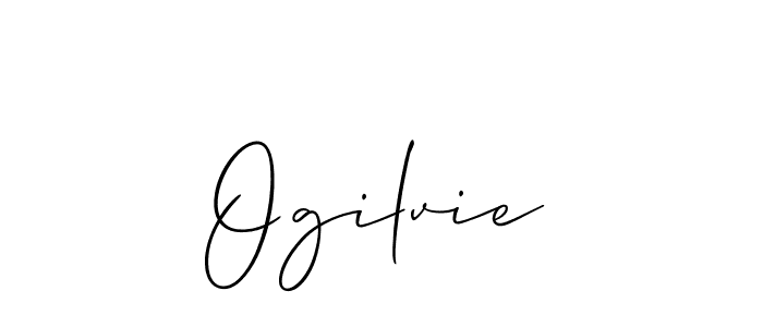 How to make Ogilvie name signature. Use Allison_Script style for creating short signs online. This is the latest handwritten sign. Ogilvie signature style 2 images and pictures png